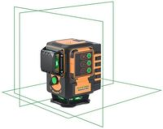 LASER MULTI PLANS GEO6XR  3 X 360 FAISCEAU VERT A BATTERIE     GEO FENNEL